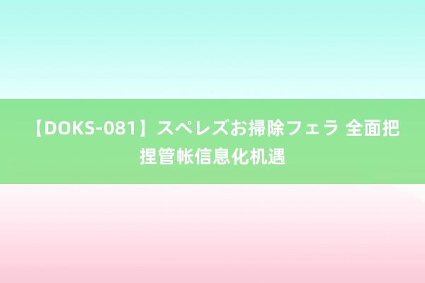 【DOKS-081】スペレズお掃除フェラ 全面把捏管帐信息化机遇